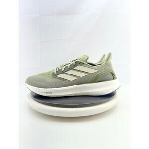 adidas Originals Pureboost 5 Mens Sz 12 Running Shoes Silver Pebble Green IF9195